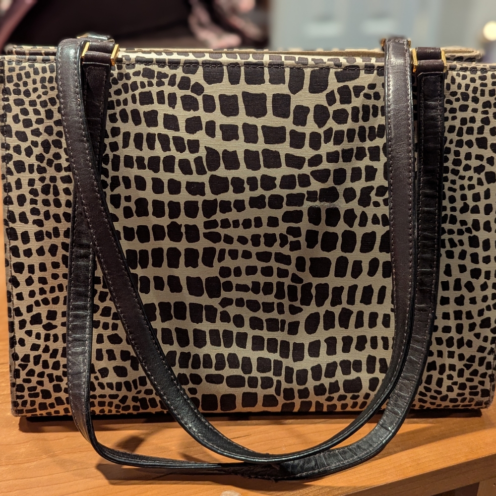 Kate Spade Animal Print Handbag - Picture 2 of 5